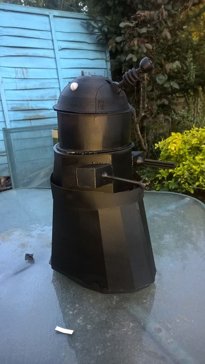 The finished Dalek